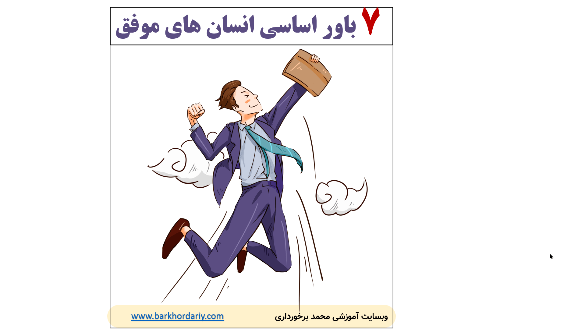 Read more about the article 7 باور اساسي انسان هاي موفق